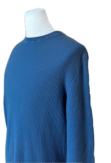 Мужской синий хлопковый свитер Emporio Armani 2XL 