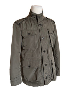 Дождевик Boss Hugo Boss Black Label, серый, размер 38R, США