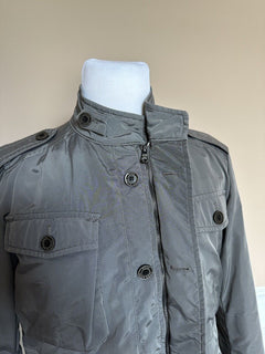 Дождевик Boss Hugo Boss Black Label, серый, размер 38R, США