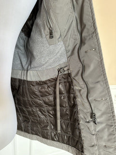 Дождевик Boss Hugo Boss Black Label, серый, размер 38R, США