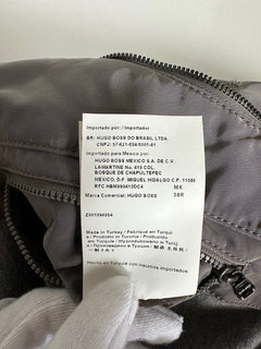 Дождевик Boss Hugo Boss Black Label, серый, размер 38R, США