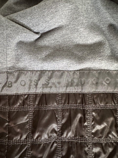 Дождевик Boss Hugo Boss Black Label, серый, размер 38R, США