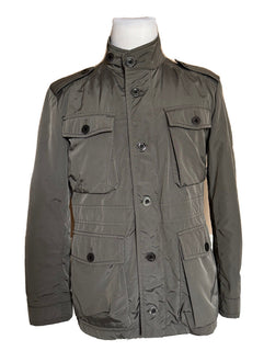 Дождевик Boss Hugo Boss Black Label, серый, размер 38R, США