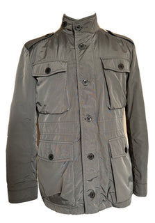 Дождевик Boss Hugo Boss Black Label, серый, размер 38R, США