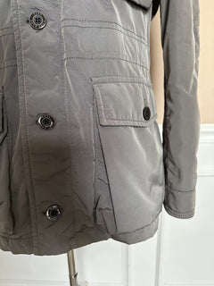 Дождевик Boss Hugo Boss Black Label, серый, размер 38R, США
