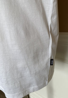 Boss Hugo Boss Black Label V-neck White Cotton T-shirt XL - Slim Fit