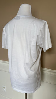 Boss Hugo Boss Black Label V-neck White Cotton T-shirt XL - Slim Fit