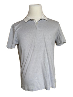Boss Hugo Boss Black Label Whit/Blue Kurzarm-Poloshirt L (passt wie SM)