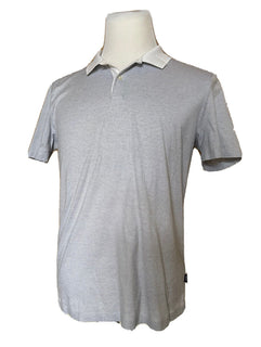 Boss Hugo Boss Black Label Whit/Blue Kurzarm-Poloshirt L (passt wie SM)