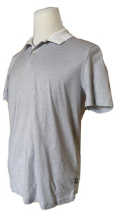 Boss Hugo Boss Black Label Whit/Blue Kurzarm-Poloshirt L (passt wie SM)