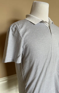 Boss Hugo Boss Black Label Whit/Blue Kurzarm-Poloshirt L (passt wie SM)