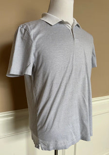 Boss Hugo Boss Black Label Whit/Blue Kurzarm-Poloshirt L (passt wie SM)