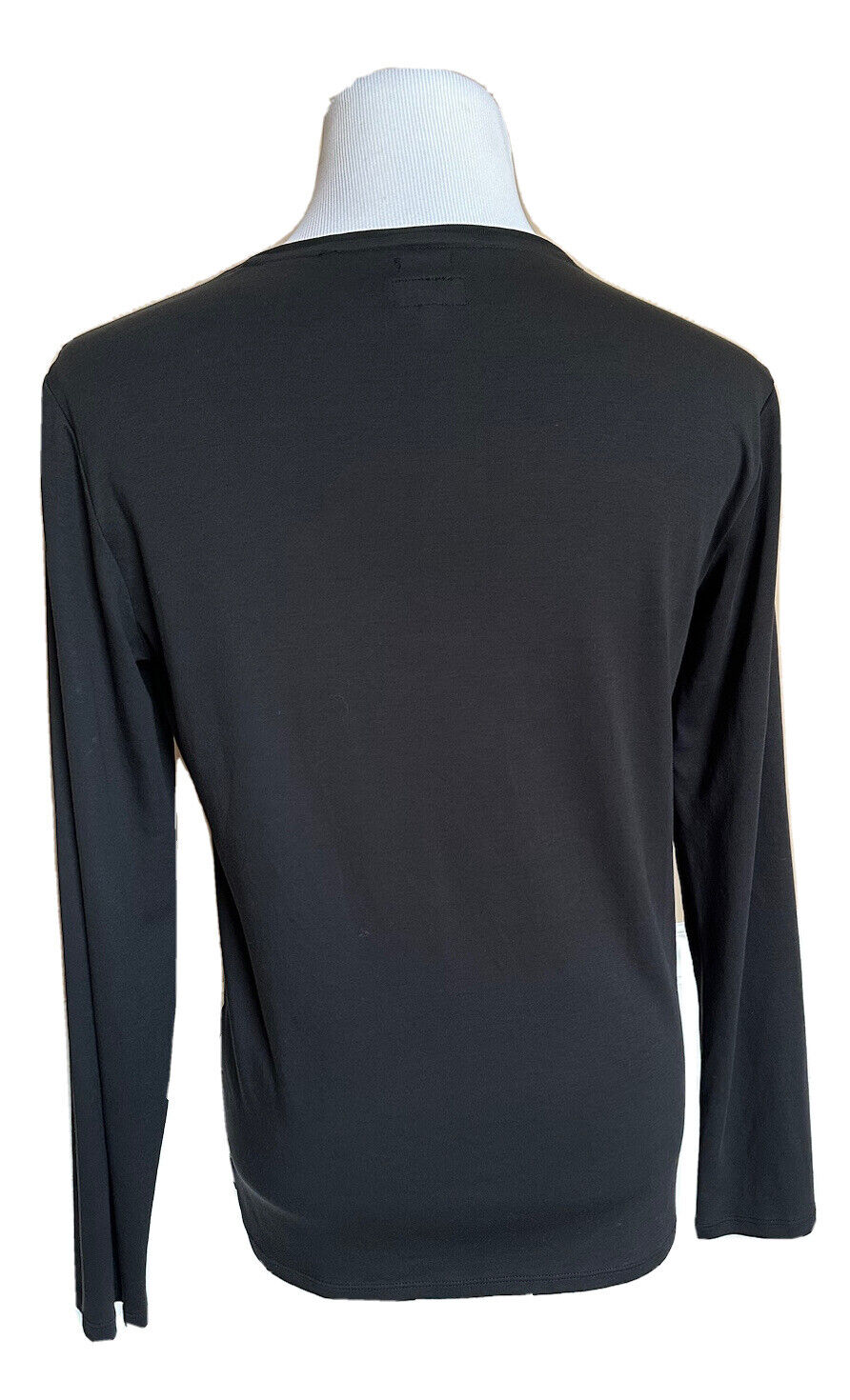 Armani Exchange Black Long Sleeve Slim Fit T-Shirt Size XL