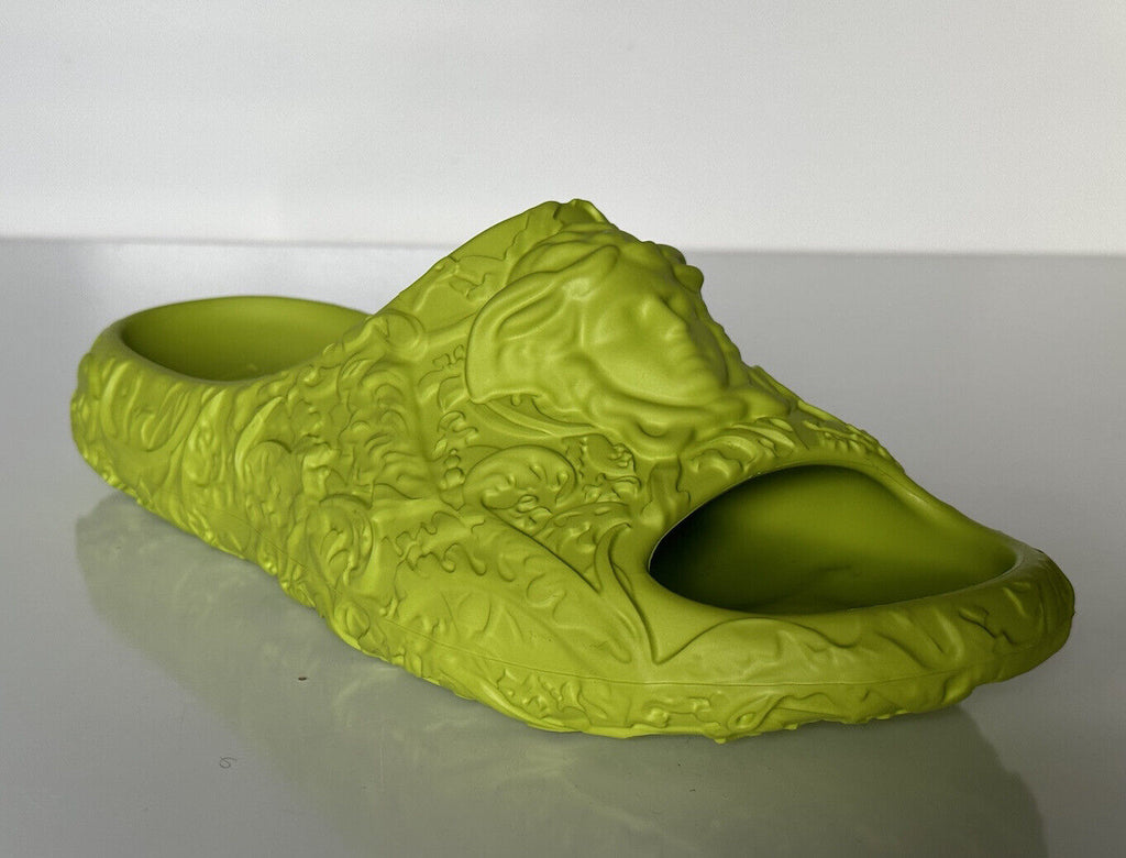 NIB Сандалии для бассейна Versace Medusa Head Slides Green 11 US (44 EU) 1005746 IT 