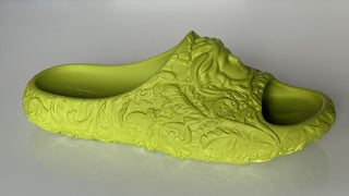 NIB Сандалии для бассейна Versace Medusa Head Slides Green 11 US (44 EU) 1005746 IT 