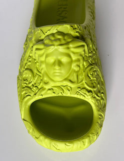 Сандалии для бассейна Versace Medusa Head Slides Green 8 US (41 EU) 1005746 IT 