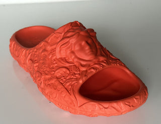 Сандалии для бассейна Versace Medusa Head Slides Orange 10 US (43) 1005746 IT 