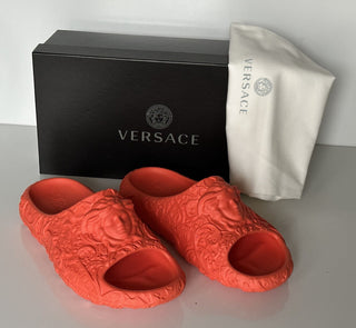 Сандалии для бассейна Versace Medusa Head Slides Orange 10 US (43) 1005746 IT 
