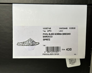 Сандалии для бассейна Versace Medusa Head Slides Orange 10 US (43) 1005746 IT 