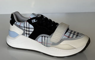 Мужские кроссовки Burberry Ramsey Pale Blue за 790 долларов США 12 США (45 евро) 8051415 IT 