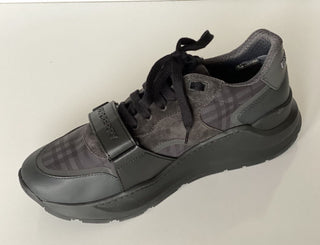 NIB Мужские темно-серые кроссовки Burberry Ramsey Check 13 US (46 EU) 8042200 IT 