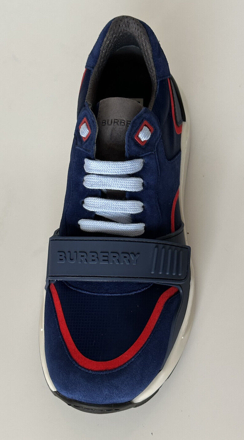 NIB Burberry Ramsey Мужские синие кроссовки Oceanic 8 US (41 EU) 8045534 Италия 