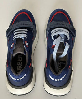 Мужские синие кроссовки Burberry Ramsey NIB Oceanic Blue 11 US (44 EU) 8045534 Италия 