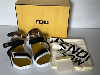 Мужские сандалии Fendi с ремешками FF 895 долларов США 11 США/10 Великобритания Италия 7X1503 