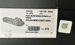 NIB Versace Женские шлепанцы Greca Signature 7 США (37 ЕС) 1004191 Италия 