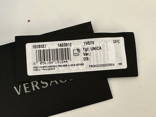 NWT $1195 Versace Маленькая синяя стеганая сумка из кожи ягненка 1008827 Италия 