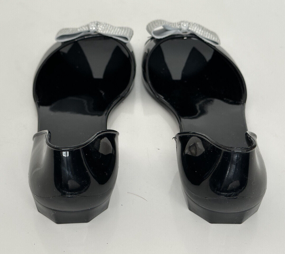 Baldinini Women's Rubber Sandals Black 9 US (39 Euro) 768854 Made in Italy