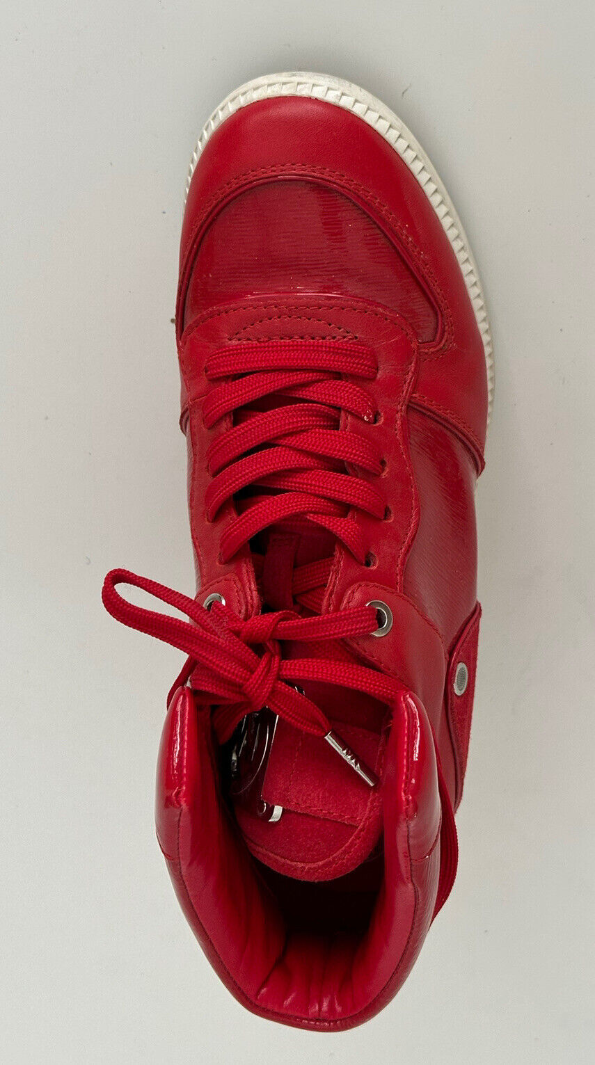 Michael Kors Nikko High Top Ledersneaker Rot Größe 8 US (38,5 Euro)