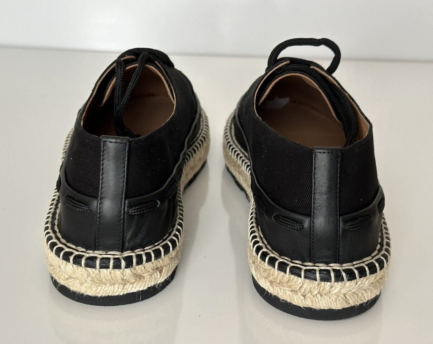 NIB $620 Bottega Veneta Men's Slip-on Espadrilles Shoes Black 11 US (44) 578267