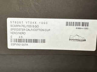 Мужские эспадрильи без шнуровки Bottega Veneta, стоимость 620 долларов США, черные 12 США (45) 578267