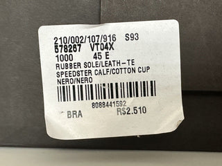 Мужские эспадрильи без шнуровки Bottega Veneta, стоимость 620 долларов США, черные 12 США (45) 578267