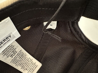 NWT $320 Бейсболка Burberry London из хлопка цвета хаки M (57 см) 8030209 Италия