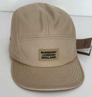 NWT $320 Бейсболка Burberry London из хлопка цвета хаки M (57 см) 8030209 Италия