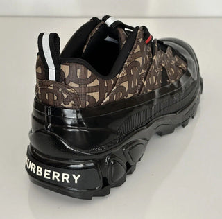 Мужские свадебные коричневые кожаные кроссовки Burberry Arthur за 870 долларов США 9 США (42) 8021778 IT 