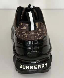 Мужские свадебные коричневые кожаные кроссовки Burberry Arthur за 870 долларов США 9 США (42) 8021778 IT 