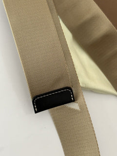 NWT 440 долларов США Нейлоновый коричневый ремень Burberry TB Monogram 40/100 8051511 Сделано в Италии 