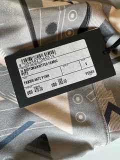 NWT 470 $ Fendi Damen-Trainingshose aus gestricktem Stoff, Größe S, hergestellt in Italien, FAB308 