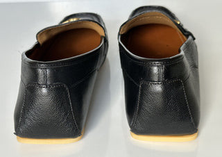 Мужские кожаные мокасины NIB Gucci Interlocking G, черные 13,5 (13G) 655519 IT 