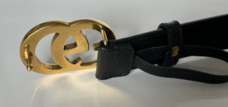 Новый женский кожаный ремень Gucci GG Marmont, черный 95/38, Италия 625839 