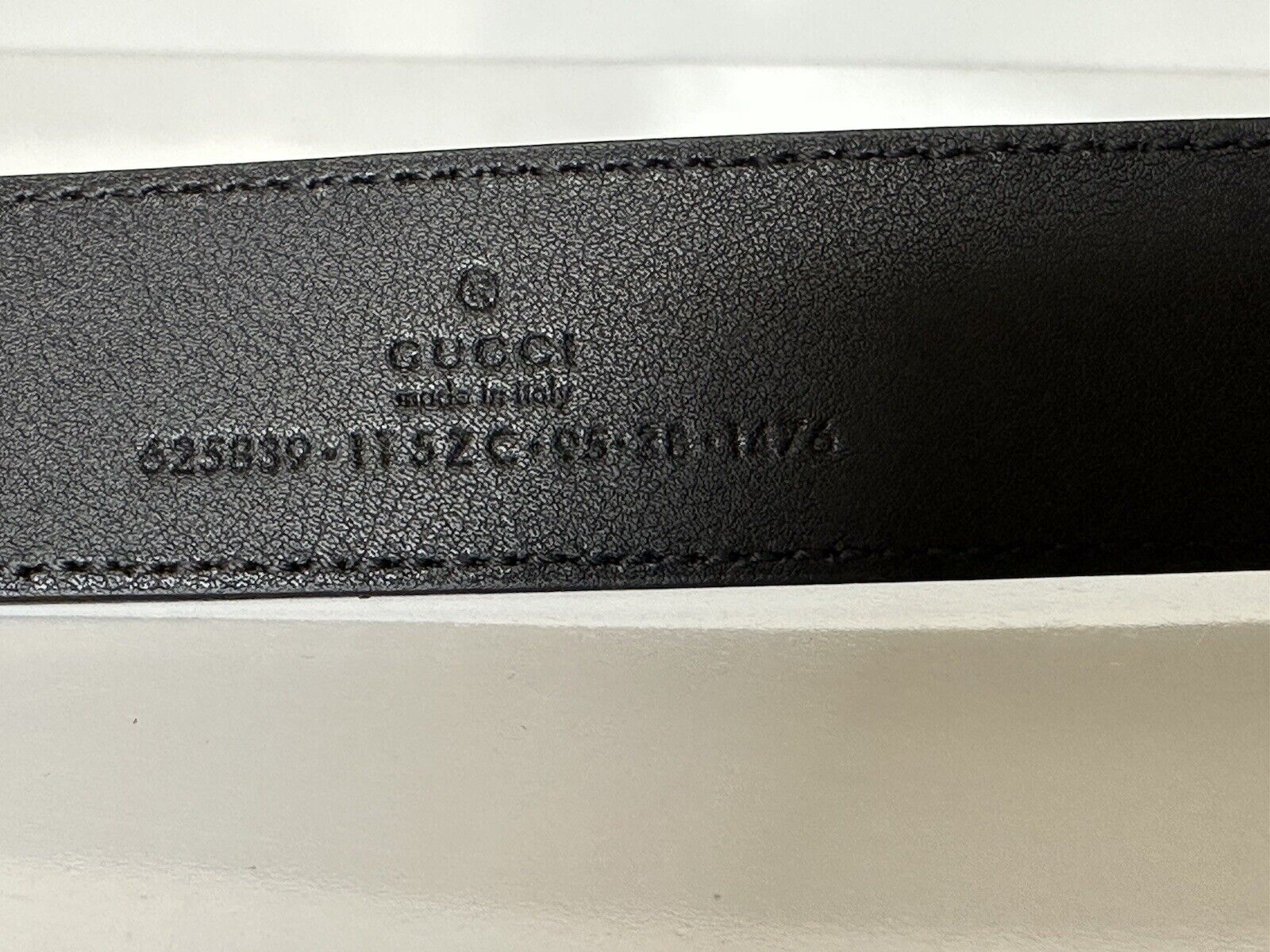 Новый женский кожаный ремень Gucci GG Marmont, черный 95/38, Италия 625839 