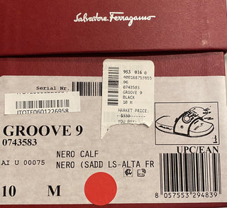 Мужские черные резиновые сандалии Salvatore Ferragamo за 330 долларов США ТОЛЬКО ДЛЯ ЛЕВОЙ НОГИ 10 шт. США