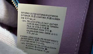 NWT $1875 Versace Сумка-хобо среднего размера из кожи теленка Medusa синего цвета 1000699 IT 