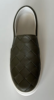 NIB Туфли Kaki из телячьей кожи с резиновой подошвой Bottega Veneta 760 долларов США 13 608751 
