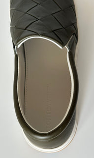 NIB Туфли Kaki из телячьей кожи с резиновой подошвой Bottega Veneta 760 долларов США 13 608751 