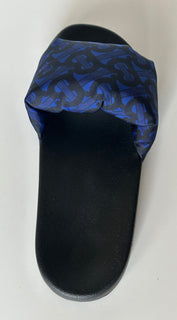 Мужские шлепанцы Burberry Furley Puff TB, синие сандалии NIB, 570 долларов США, 10 США (43) 8048585 