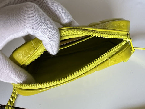 NWT $1250 Burberry Lola TB Маленькая кожаная сумка через плечо Vivid Lime 8052246 Италия 